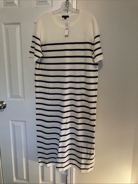J. Crew Dresses & Skirts - JCrew Margot sweater dress in stripe